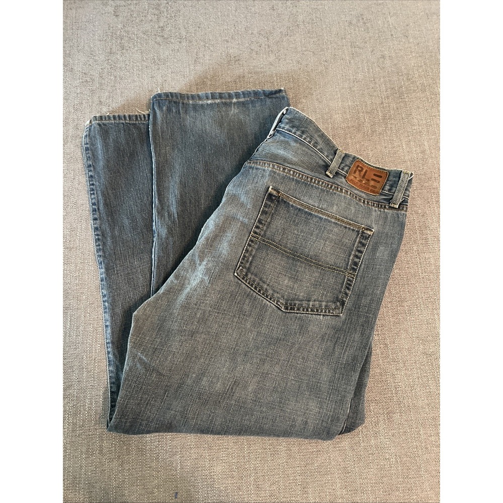 Polo Ralph Lauren Hayden Relaxed Fit Jeans Men's SZ 40‎ X 30 Baggy High Rise